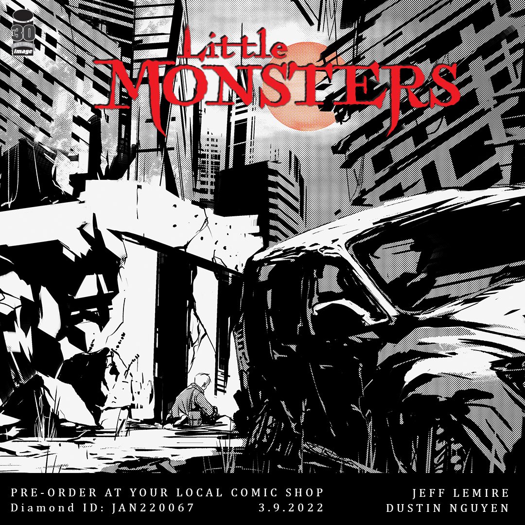 ImageComics's tweet photo. Pre-order LITTLE MONSTERS #1 from your Local Comic Shop!

Shocking events fracture the group of child vampires and set them on a path of discovery that will shatter their innocence forever.

In stores 3.9!

@JeffLemire #DustinNguyen

https://t.co/pcmy9R0vrK https://t.co/NfnWcfaKvn