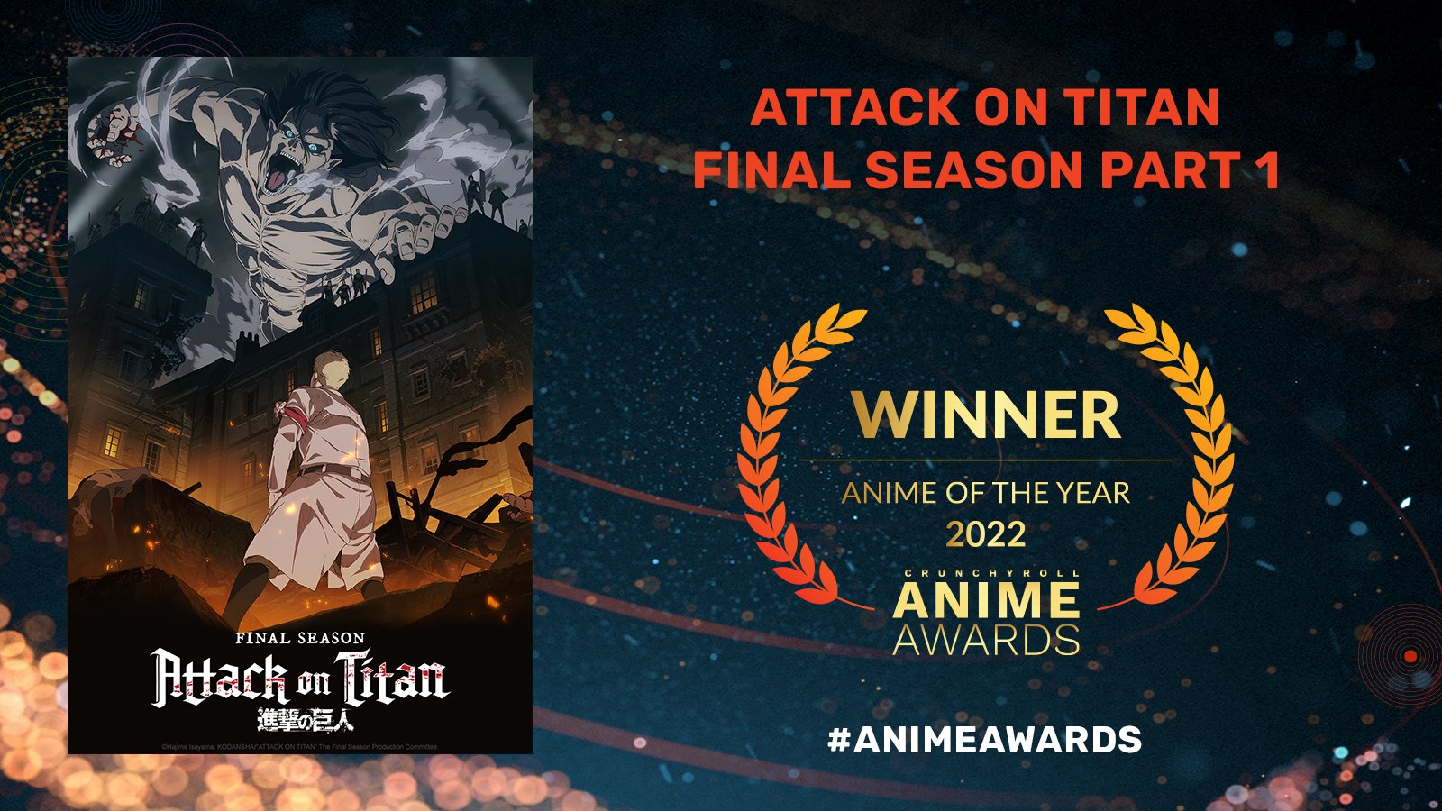 Attack on Titan: Temporada final será exibida na Crunchyroll e