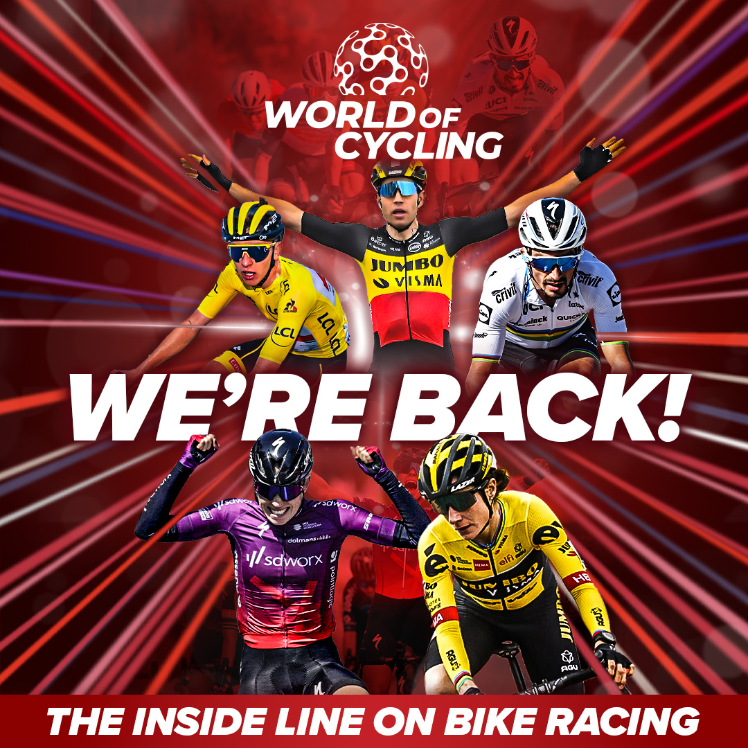 gcntweet's tweet photo. Road racing is back, and so is the best racing show* around about cycling - World of Cycling.

Tune in on the GCN+ app where @si_richardson &amp; Education–EasyPost sports director Tom Southam dissect the latest results and stats! 

https://t.co/rE7N4YocOk

*ok, we're a little biased https://t.co/PJ0lzcmzid