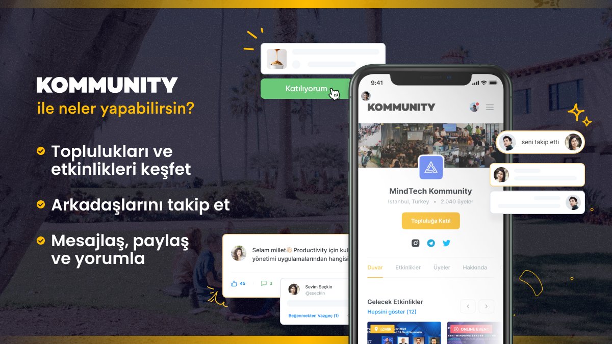 gikapgtu's tweet photo. Artık biz de Kommunity'deyiz 🤩

Bio'daki linkten Kommunity'de aramıza katılabilirsiniz!

#gtu #gikap #girisimcilik #kariyer #kariyerplanlama #kommunity https://t.co/Xzz0twQcEb