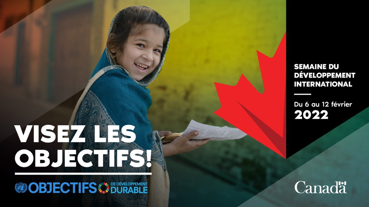Bien que les #ODD des <a href="/ONU_fr/">Nations Unies (ONU)</a> soient ambitieux, ils reflètent la portée des défis mondiaux et nous donnent de véritables objectifs à viser, ainsi qu’un programme de travail pour les atteindre. Le thème d'aujourd'hui est l'éducation. #VisezLesObjectifs #SDI2022