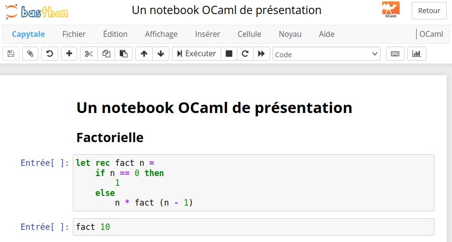 CapytaleFr's tweet photo. OCaml est désormais disponible dans Capytale !
Activez le service dans "Gérer mes services" : plus besoin de récupérer les travaux des élèves : les copies arrivent toutes seules !
Infos : Usage de Capytale sur https://t.co/8apR5m0DML https://t.co/xxkiNVYTmf