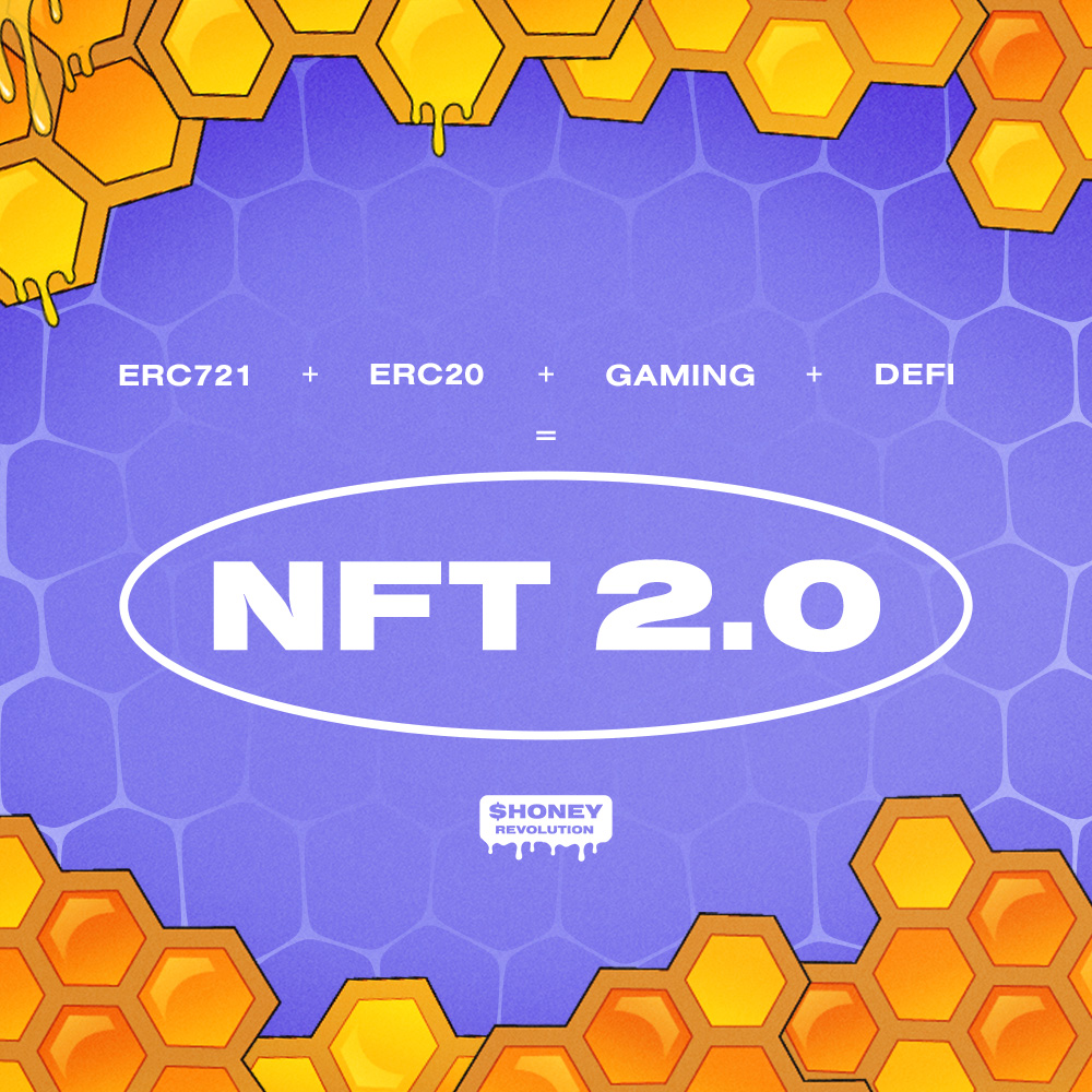 FancyBearsMeta's tweet photo. We call it the NFT 2.0 — or GamFi — which combines ERC721 and ERC20, Gaming, and DeFi. https://t.co/PfL4aBlobN