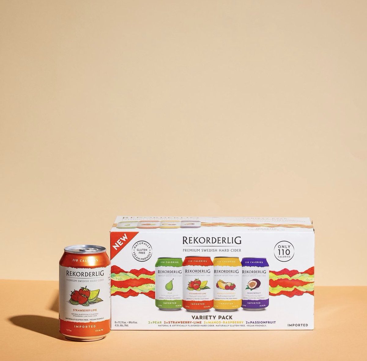 Recipe for the perfect winter evening: 
1. #Rekorderlig Variety Pack 
2. Your favorite Cider Buddies 
3. A fireplace to gather around. 
Enjoy!

#rekorderlig #lowcalories #lowsugar #lowcarbs #glutenfree #veganfriendly