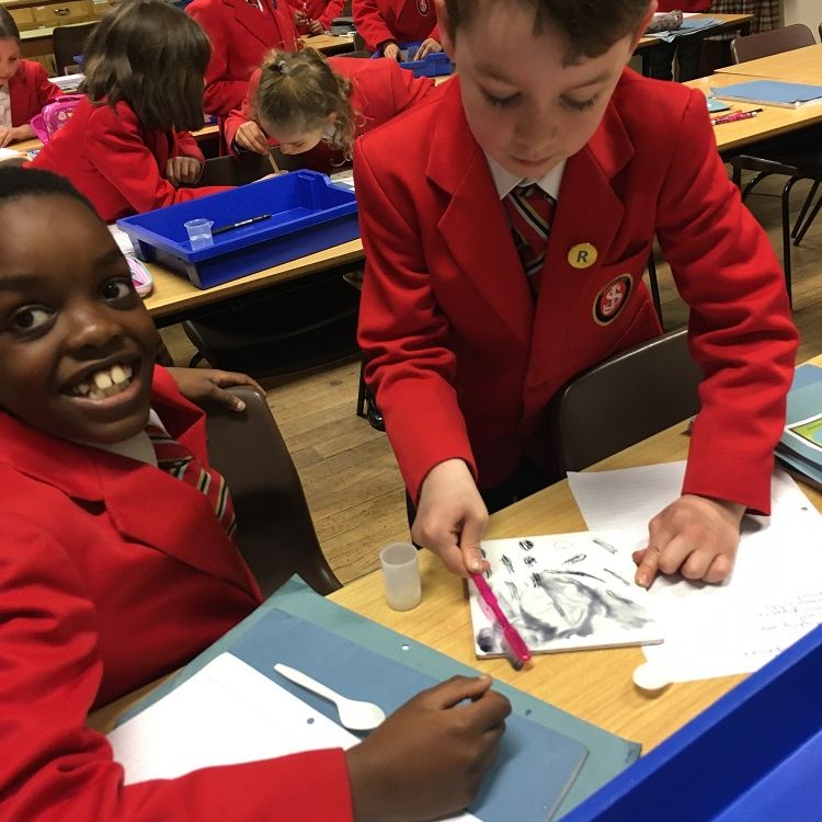sjcrprep's tweet photo. Year 4 have been busy with their #CREST awards making toothpaste and testing their creations against commercial brands to see which is best! #brushyourteeth #SCJRConfidence @sjcrstem https://t.co/vC9annAXQG