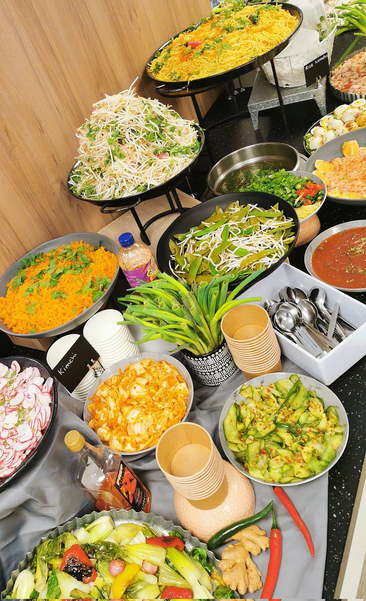 waynepittaway's tweet image. Wow what a busy day @Gatewaysschool but totally worth it.
Ramen station on centre island today made my @jackie66622121.
So much positive feedback.
A great theme for me to guide the team on how to set up a counter to company standards @OliCullers
@HolroydHowe.