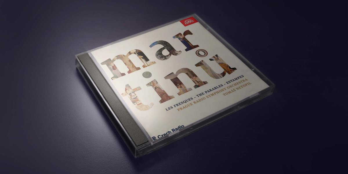 Congratulations to Prague Radio Symphony Orchestra and the conductor Tomáš Netopil for being shortlisted for the Czech music prize Anděl! 🎶 The orchestra recorded Martinů late pieces (Les Fresques, The Parables, Estampes) for Supraphon.💿