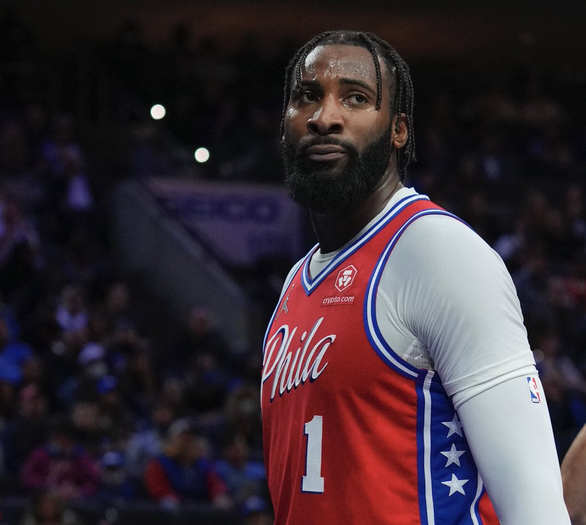 TheHoopCentral's tweet photo. Report: “Sixers have refused to include Tyrese Maxey in any deal with Brooklyn. Nets have countered with an asking price of Simmons, Curry, Thybulle, and Drummond. Sixers are hesitant to include Curry,” via @JDumasReports. https://t.co/9HQrYyQ7mH