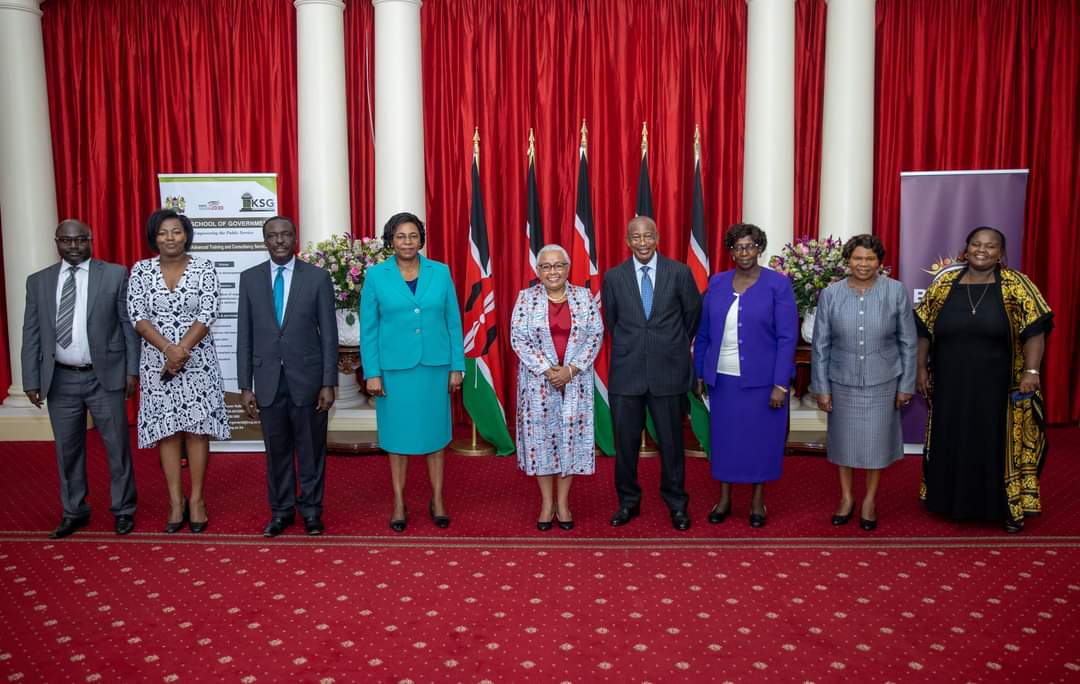 ProfKobia's tweet photo. Joined @FirstLadyKenya at @StateHouseKenya to witness the signing of a Memorandum of Understanding between @BeyondZeroKenya and @KSGKenya establishing the Margaret Kenyatta Institute for Gender and Social Development. 
https://t.co/7YGbP9t1Z6 https://t.co/xrXd6j7rOY
