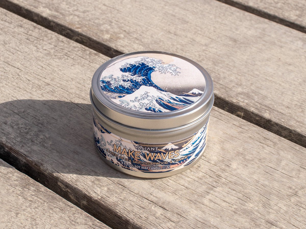 ValiantCandle's tweet photo. @blushcreation We're Valiant Candle, and we make scented candles from soy and coconut that are themed with Greek Mythology, Lord of the Rings, and famous art.

Check us out at https://t.co/dkKIbP5fp0. https://t.co/rldhc8UloA