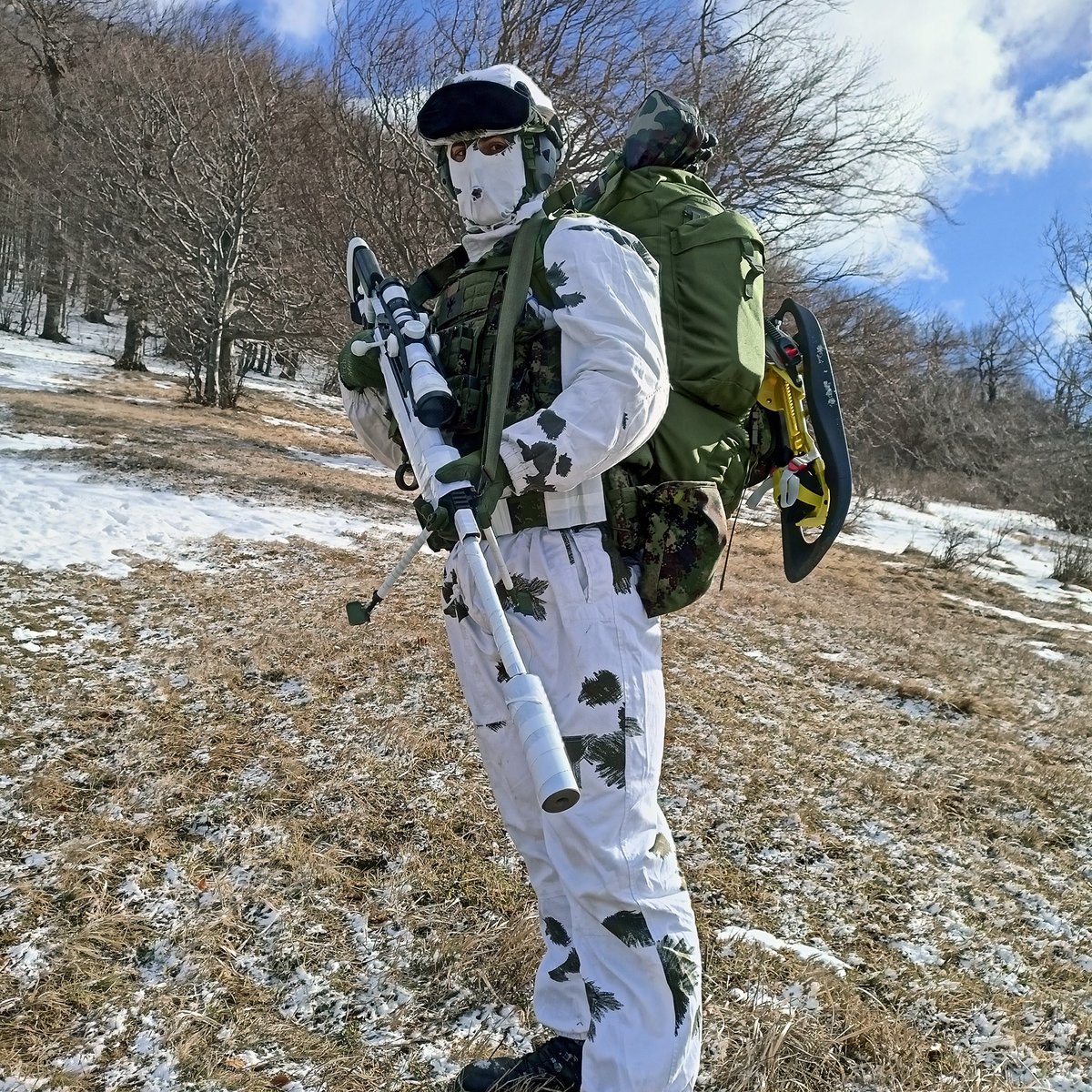mo_i_vs's tweet photo. Припадници 72. бригаде за специјалне операције Војске Србије ове недеље су, уз подршку Ратног ваздухопловства и ПВО, реализовали кондициону обуку у зимским условима.🇷🇸

👉https://t.co/1Y4Hxr9mJD https://t.co/lgybNspeNZ