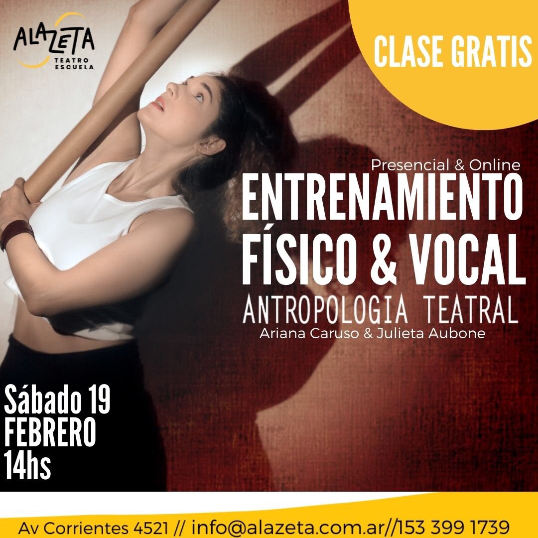 📣CLASE ABIERTA Y GRATUITA‼️‼️ sábado 19 de febrero 14hs. INSCRIBITE AHORA 👇 forms.gle/7pp1KXkXDZi4RJ…