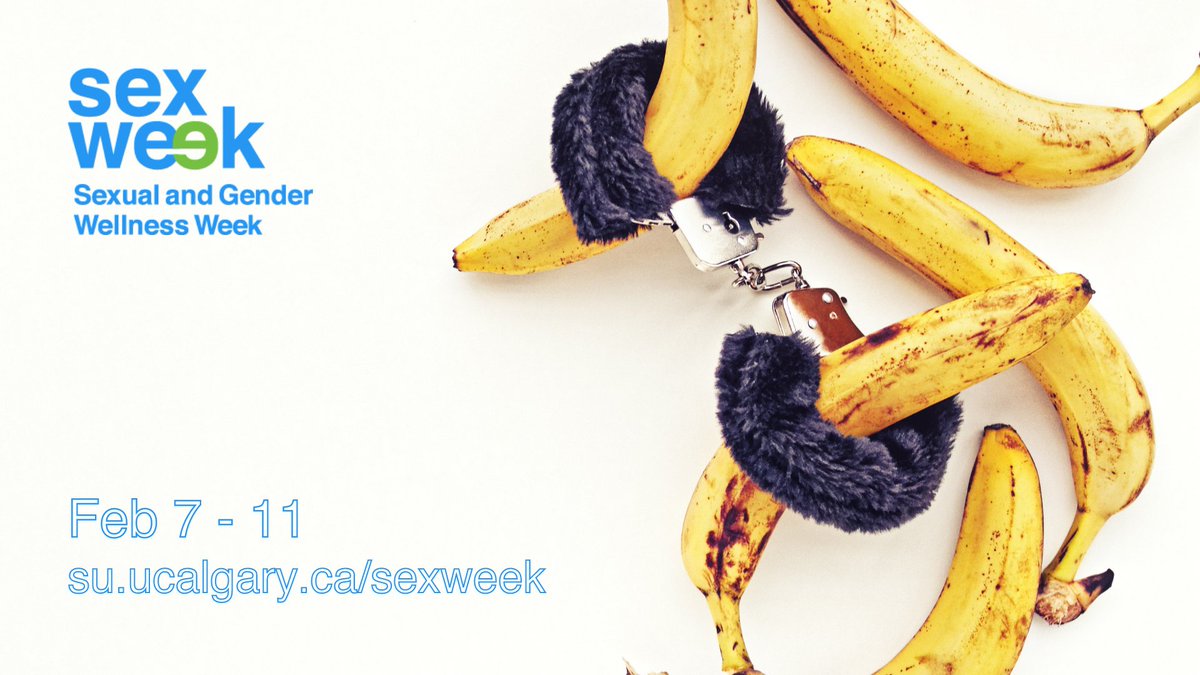 Halfway through Sex Week and we still have a whole lot of events and resources for you! 

Head to our Instagram page: instagram.com/suuofc/or su.ucalgary.ca/sexweek for more information. 

#sexweek #suuofc #sexeducation #studentsunion #ucalgary