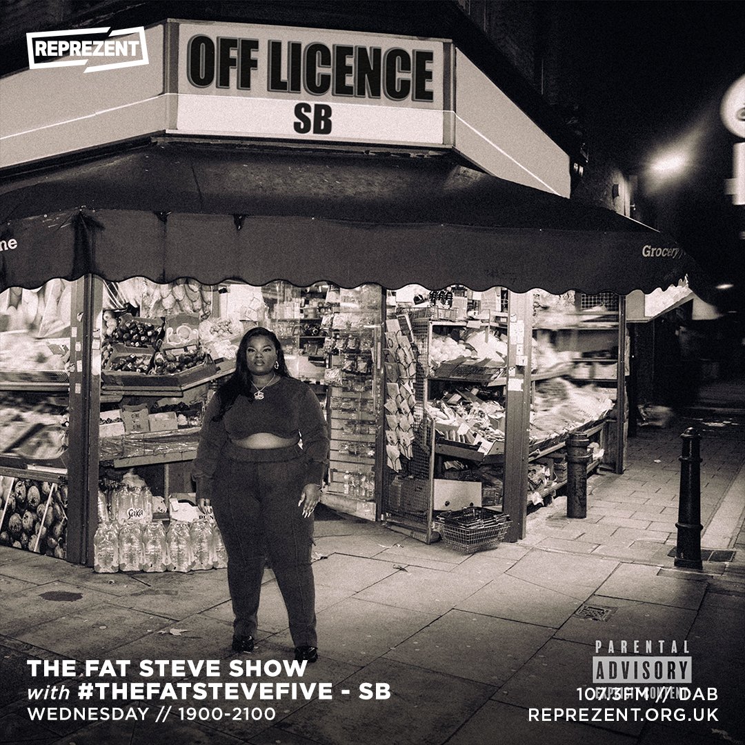 ReprezentRadio's tweet photo. 1900-2100

#TheFatSteveShow
w/ @MizMedia_

- Top 10 Underground Showcase
- @vagrantproducer on GM duties
 - Hazey for #TimeInTheLimelight
- @sb2times w/ Off Licence for #TheFatSteveFive
- Baaaaaare fresh bangers!

107.3FM | DAB | https://t.co/Npj7LxrFgg https://t.co/gesT6Yps4K