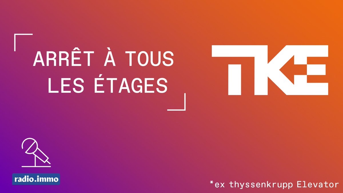 radioimmo's tweet image. 🛗 “Arrêt à tous les étages” est disponible ! 👀

💡 Découvrez l’expertise de nos invités autour de l’analyse de la maîtrise des coûts énergétiques ainsi qu’au sujet de l&apos;innovation dans la promotion immobilière dans un podcast inédit ! 🏡 🚀

🎧 ➡️ bit.ly/3uDeFag