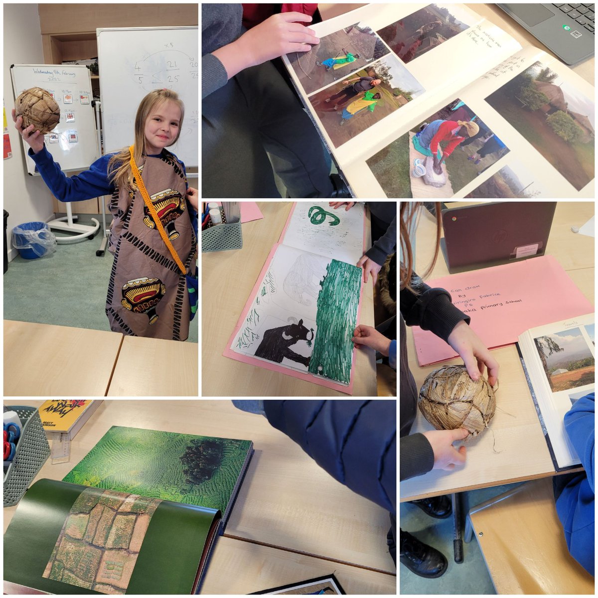 MrSteel84's tweet photo. P5/6 explored different artifacts and pictures to inspire their creative writing. @school_seaton #globalcitizenship @GLP_Scotland https://t.co/1afIENcdSo