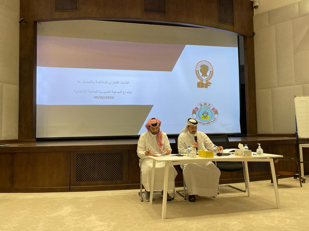 AlkassTVSports's tweet photo. الشيخ فهد بن خالد آل ثاني فاز برئاسة الاتحاد القطري الملاكمة والمصارعة بالتزكية https://t.co/orRlqB5hCq