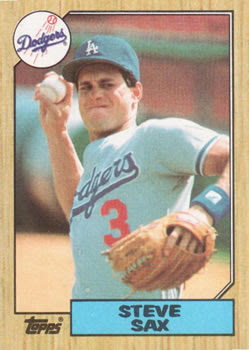 BBCardFan's tweet photo. Check out my Random 1987 Topps Card for today (February 9), @Dodgers Steve Sax #769.

#1987Topps #RandomToppsCard #SteveSax #LosAngelesDodgers

https://t.co/jdjgNX2DCw https://t.co/Bsnanf8Vqr