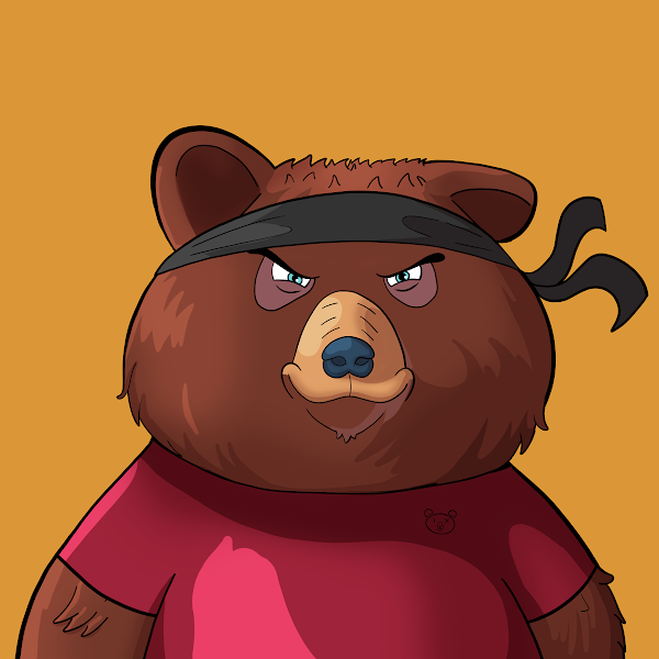 raizum4's tweet photo. My Big-Nasty Corny Nutty Bear is ready to chop up some honey melons wearing his ninja headband, cause he's specialised in Bearjitsu !!!
@badbearsmsk #NewProfilePic #NFT #BB4L #beartastic https://t.co/k6gM8aiESA