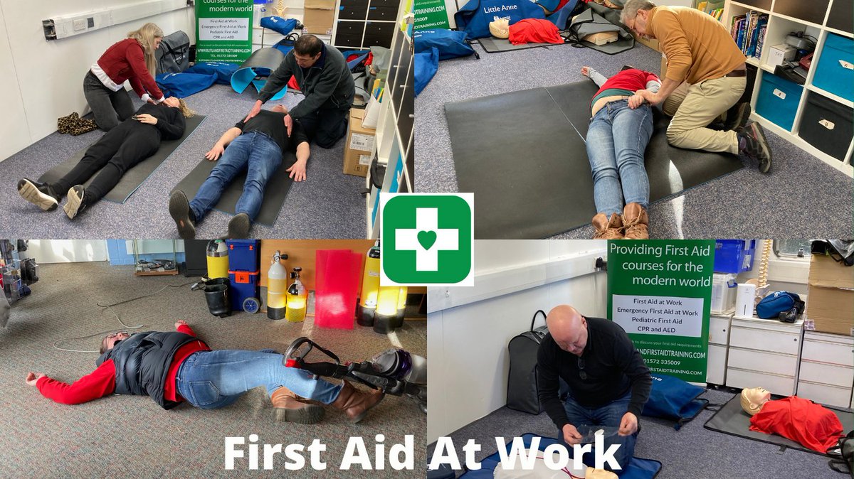 What a fun three days we have had on our latest First Aid At Work course.  Thanks guys for your great questions, willingness to have a go and some great laughs.
#localbusiness #rutland #rutlandfirstaidtraining #efr #firstaidatwork #newskills