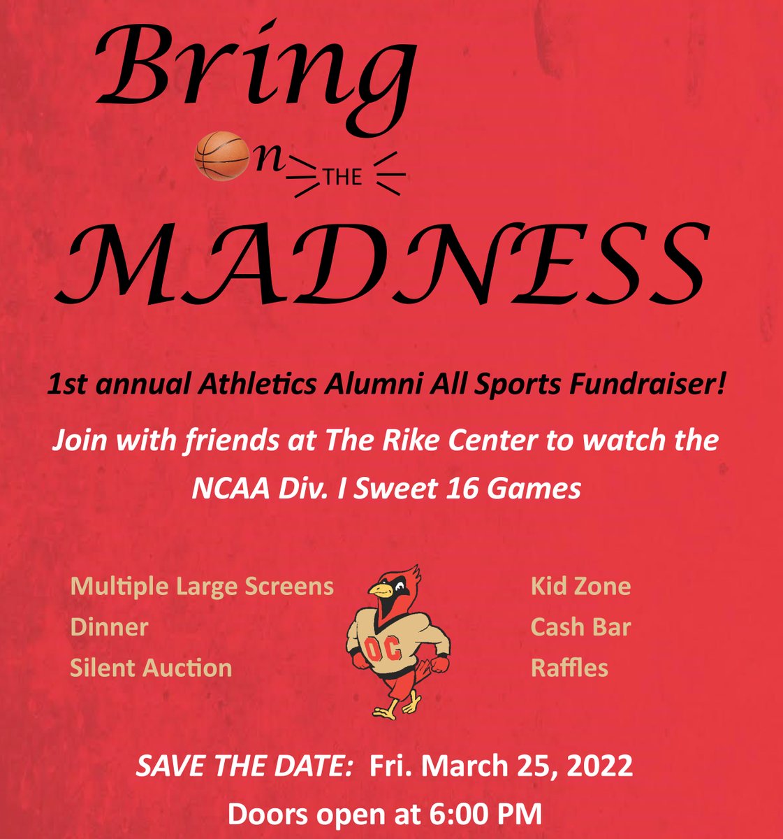 Ott_Athletics's tweet photo. SAVE THE DATE... All friends (alums, parents, supporters, etc.) of Otterbein Athletics are invited/welcome to attend our inaugural event next month! Visit this link for tickets and more details: https://t.co/klBbRpGFx3 https://t.co/qAW1gaKIie
