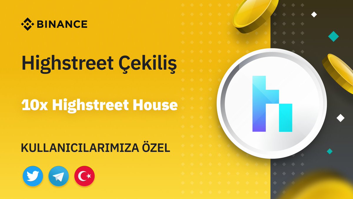 Binance_Turkish's tweet photo. Muhteşem Türkiye 🇹🇷 NFT Topluluğuna Özel 🏡

🔄#BinanceHighstreet hashtag ile alıntıla yaparak paylaş

✅Takip @highstreetworld &amp; @Binance_Turkish
 
♥️Katıl https://t.co/axEYoWmzz6 &amp; https://t.co/IhFJk7Aqu6

Detaylar ➡️ https://t.co/19mt7KL72E https://t.co/ozMIC5v22Z
