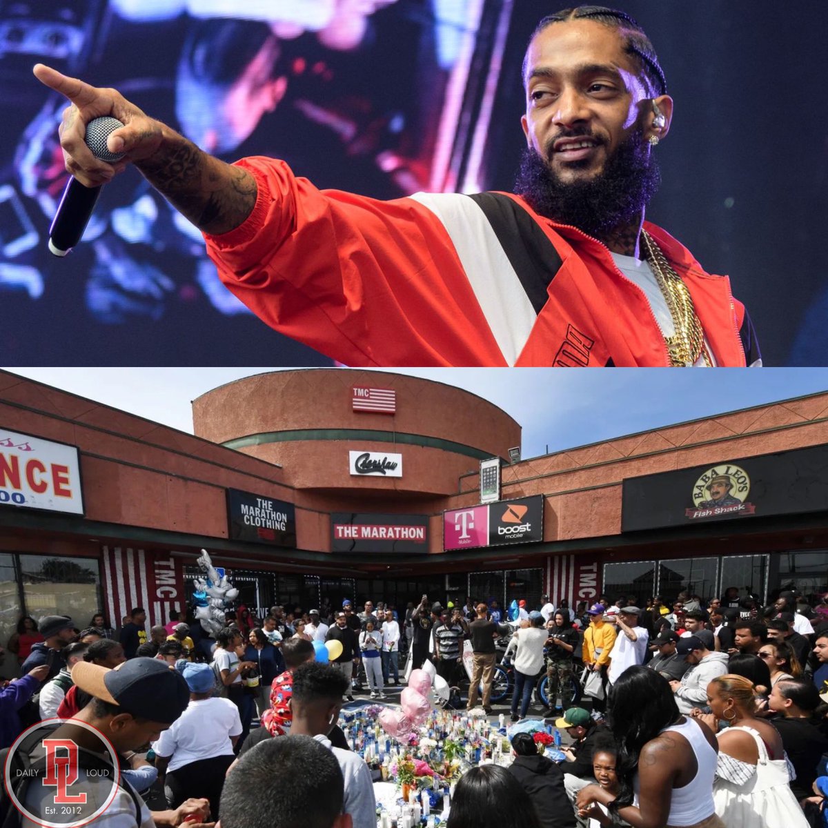 DailyLoud's tweet photo. Nipsey Hussle’s family is planning on opening a second Marathon clothing store 🙏🕊🏁 https://t.co/zwtJMnOfRL