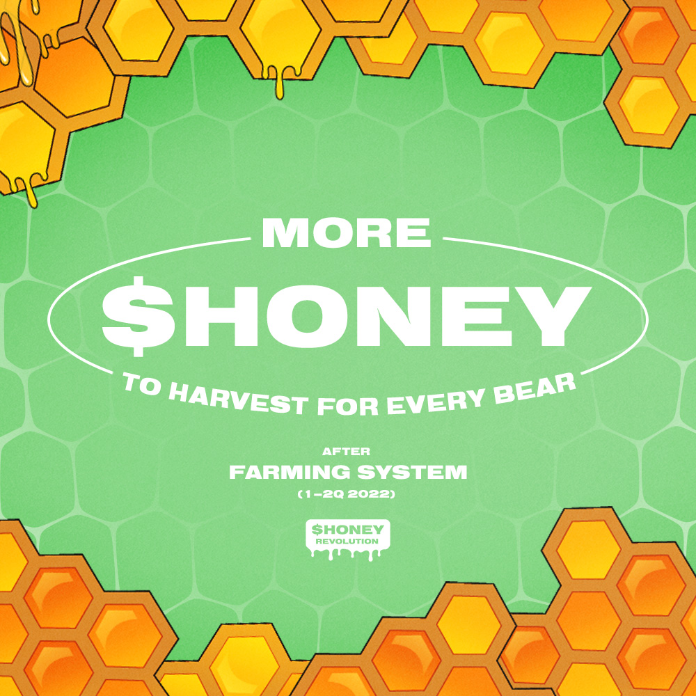 FancyBearsMeta's tweet photo. The more $HONEY you spend, the more $HONEY you get afterward. It increases the value of your Fancy Bear and allows you to improve it even more with the $HONEY you’re yet going to farm. https://t.co/DH2K840LZT