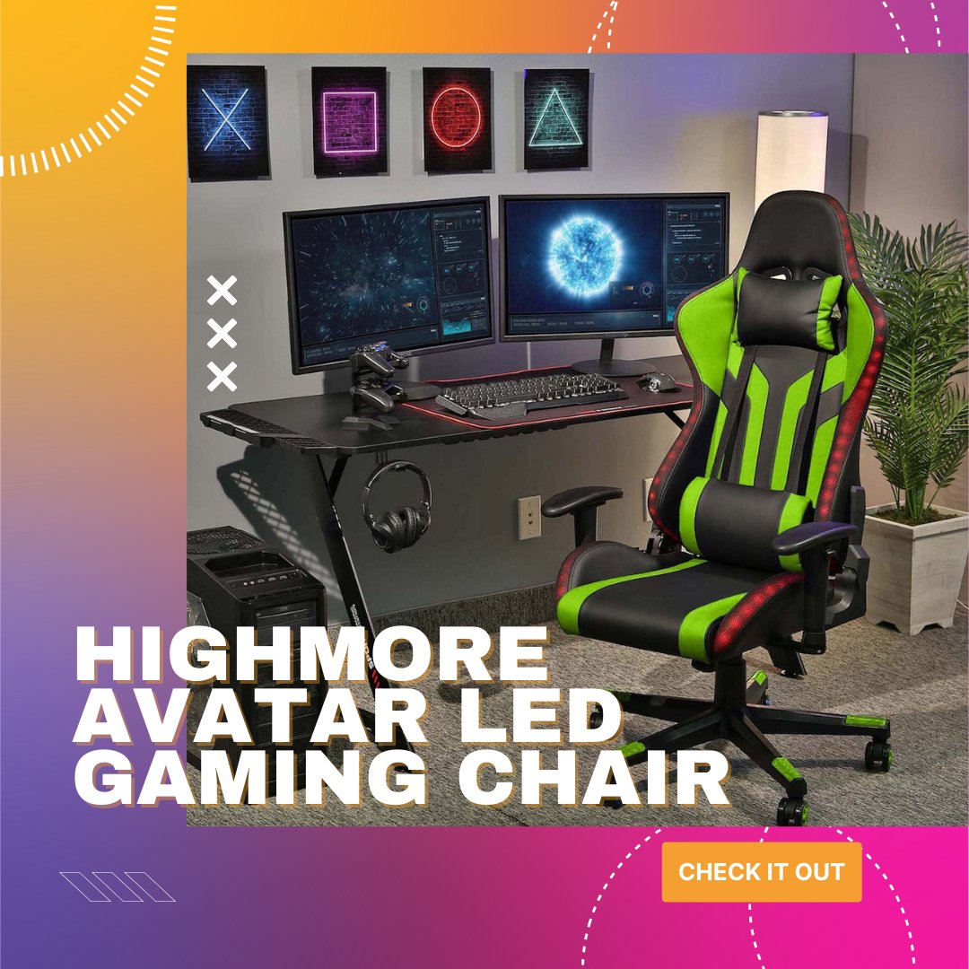 GamingEmbedded's tweet photo. Illuminate your gaming experience with the Avatar LED Gaming Chair. Perfect for enthusiastic gamers who want to upgrade their gaming setup or to enhance their workspace
.
https://t.co/cOuqppHNg0
.
#gamingchairs #LEDGamingChair #Furniture #GamingFurniture #gamingadgets #gamerlife https://t.co/Er25RePmc0