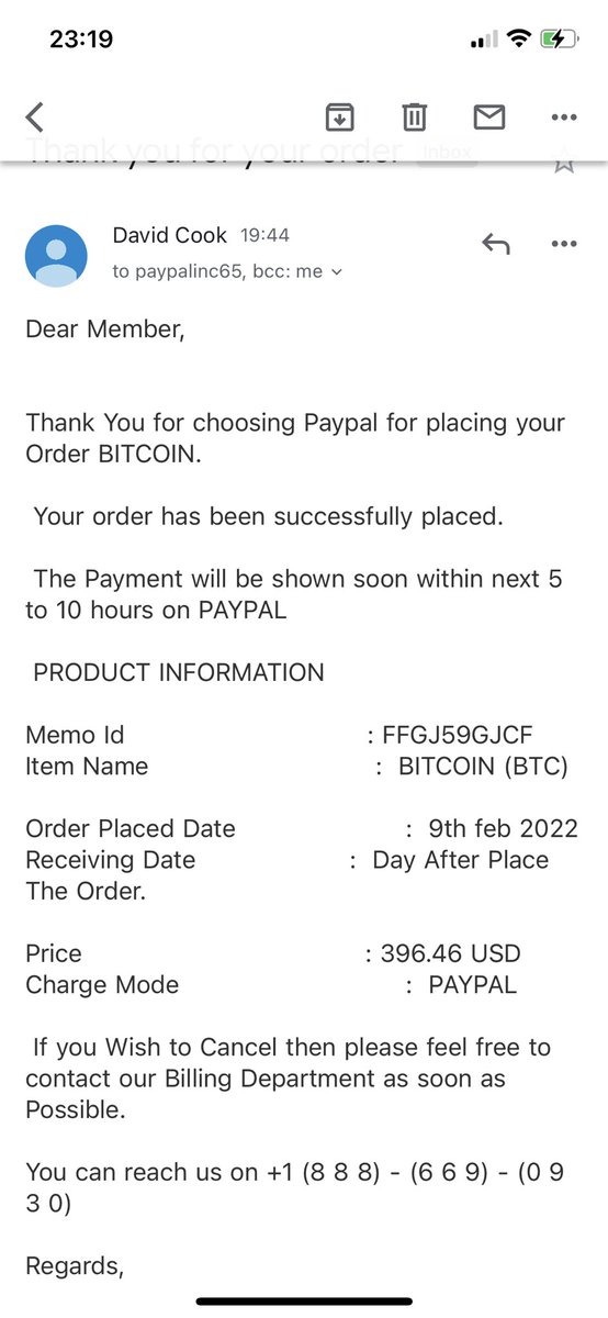 neha1420's tweet photo. @PayPal @AskPayPal - i never used used any of Pay pal services - what kind of mail it is - am sure a fraud mail
People who are getting such mails esply regarding @Bitcoin @bitcoinnews - please dont fall in to the trap https://t.co/fYyo7v5oQj
