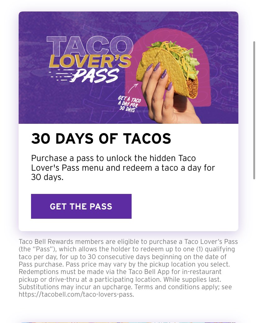 EthanWoodke's tweet photo. Y’all cop the Taco Bell battle pass? https://t.co/eBVYc7rasU