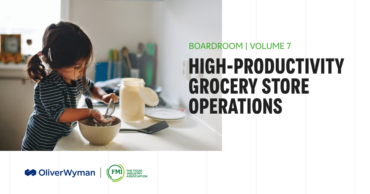 OliverWyman's tweet photo. One of the most striking lessons from #COVID19 for brick-and-mortar grocers? There is plenty of scope to boost the productivity of store operations. Read more > https://t.co/KV7PzbHh5b
#Grocery #OWRetail #FoodRetail #FoodIndustry #Food #Retail https://t.co/yfgHDb9vGU