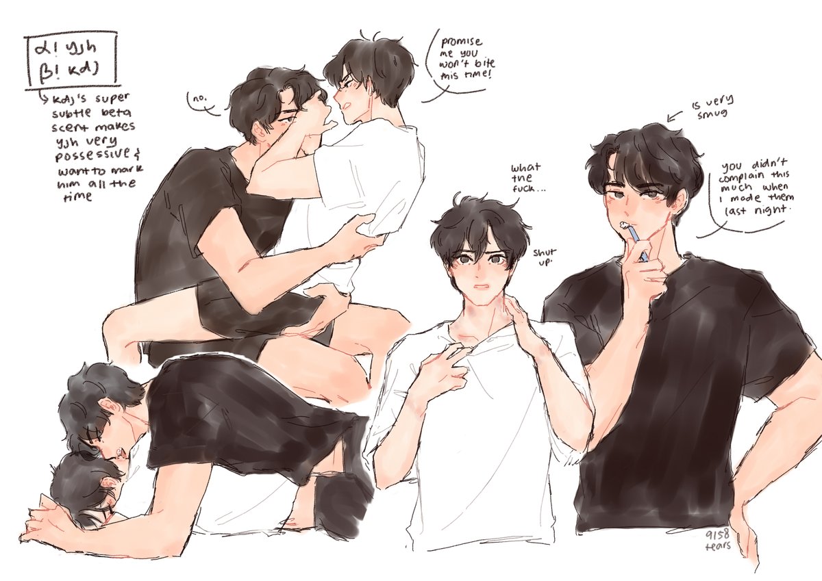 9158tears's tweet photo. // slightly nsfw

yjh really, really likes to bite #joongdok #중혁독자 #orv https://t.co/uJESBHasNq
