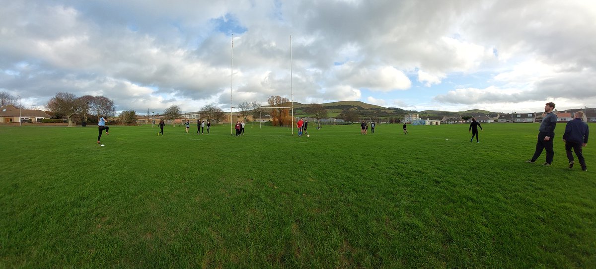 GirvanAcRugby's tweet photo. Great to be back on the (very muddy) pitch with Girvan Academy Rugby training going full force ahead after a few weeks off. All welcome, brand new or experienced players. #growthegame #girlsrugby #rugby https://t.co/IfhjpZCi0b