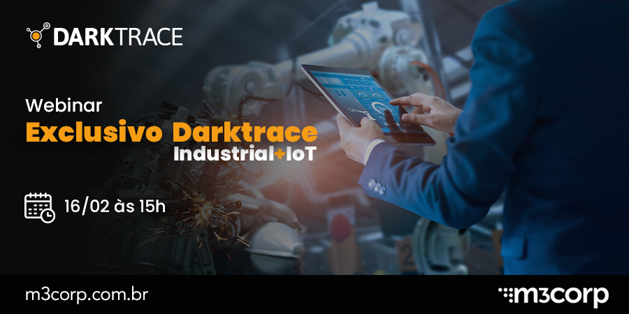 m3corp's tweet photo. A @Darktrace fará um webinar 💻 exclusivo para parceiros.

A apresentação será por conta de @Ricardo Apud, Gerente de Alianças Latam na Darktrace e também de @Kendra Gonzales, Especialista de Produtos ICS na Darktrace.

Garanta sua vaga! 16/02 às 15h 👉: https://t.co/RSbQLyhqGj https://t.co/DlkyeenIub