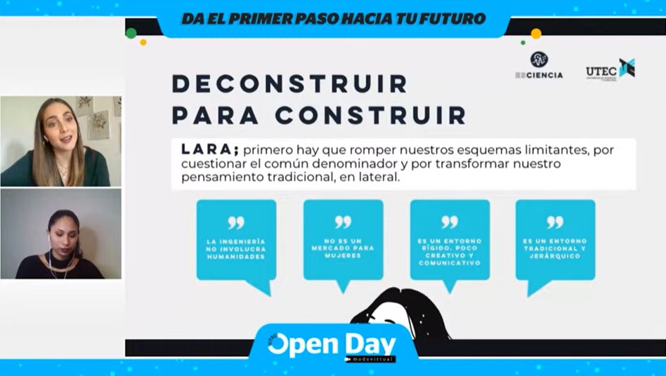 UTECuniversidad's tweet photo. "Necesitamos creatividad para plantear soluciones nuevas hacia el futuro de la humanidad"
Lia Crovetto, psicóloga en EsCiencia.
#OpenDayUTEC
Participa en nuestra conferencia destacada 💥
Conéctate, aquí: https://t.co/igmZ8vl5ej https://t.co/JpqdLs7ttb