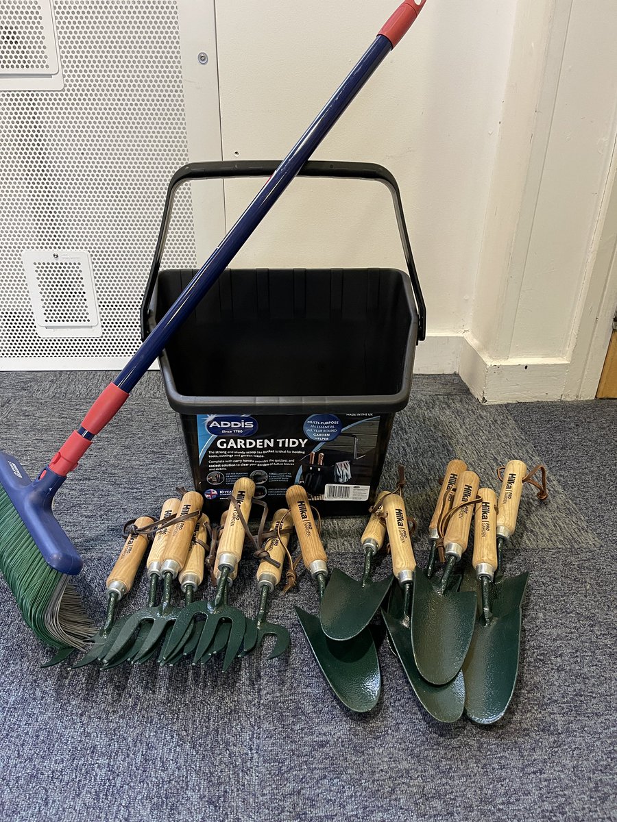 Thanks to everyone who collected vouchers for the <a href="/Morrisons/">Morrisons</a>  #itsgoodtogrow campaign - our order came in today and we are looking forward to using our new equipment @ChilternSch  <a href="/ChilternOutdoor/">Outdoor Learning</a>