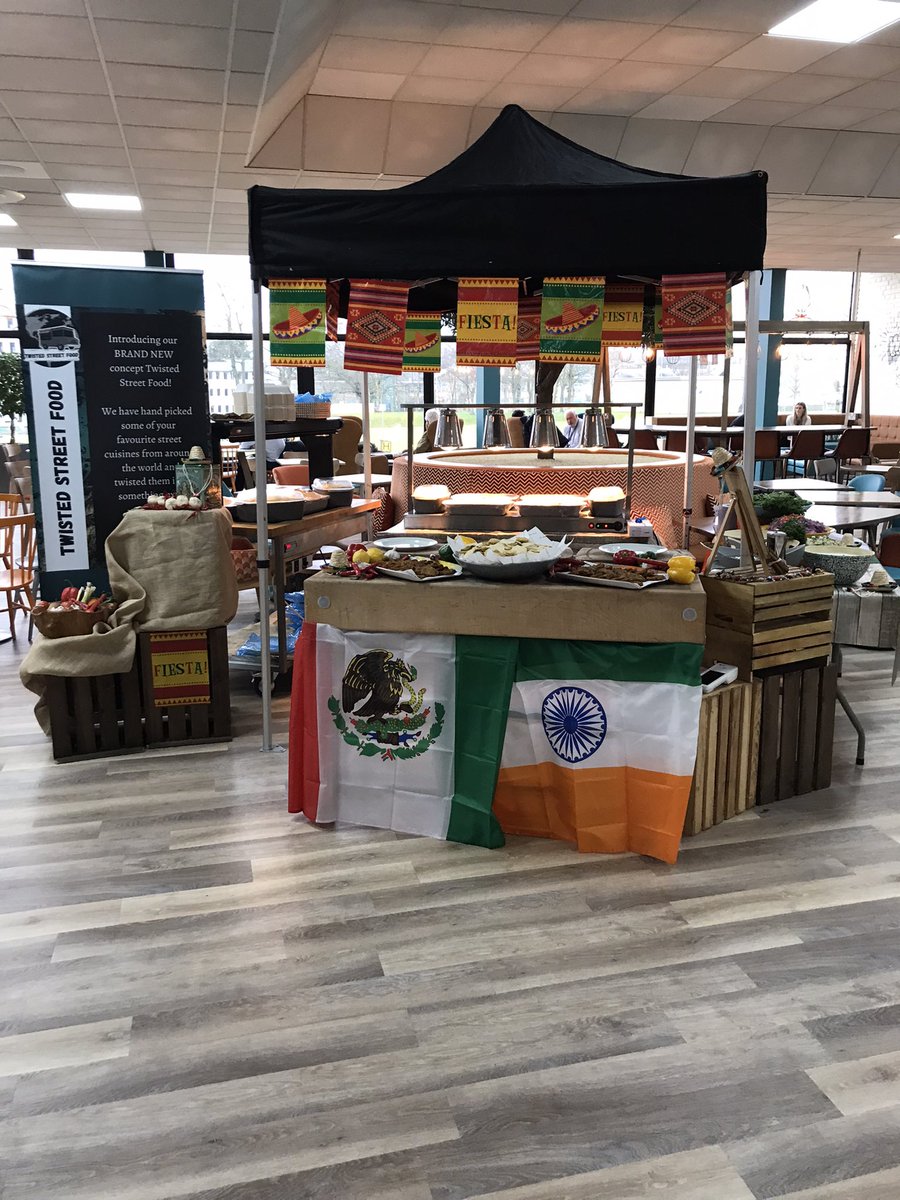 #Bombayburrito pop up in Warrington today. An Indian twist on the Mexican classic burrito. This is from our new Twisted street food concept. #Twistedstreetfood #Bombayburrito <a href="/ItswhatwedoWELL/">DineContractCatering</a>