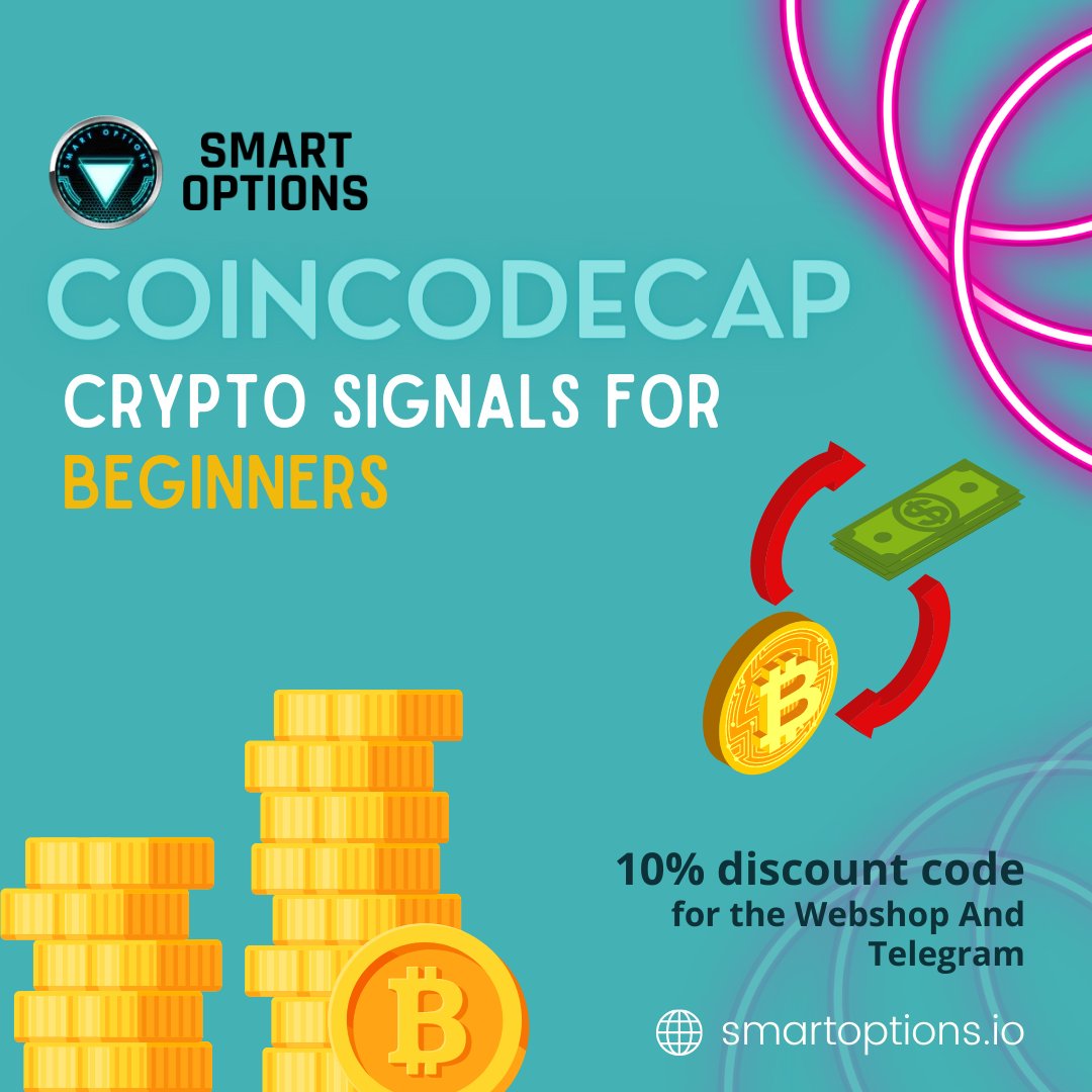smartoptionsio's tweet photo. COINCODECAP -
CRYPTO SIGNALS FOR BEGINNERS!!

Are you on the lookout for the best crypto signals in 2021? You’re in the right place.

10% discount code!!
for the Webshop And Telegram⬇️

👉 https://t.co/rnEO1l7TeX

#coincodecap #crypto #signal #CryptoNews  #beginers #trading https://t.co/44KNJNoumP