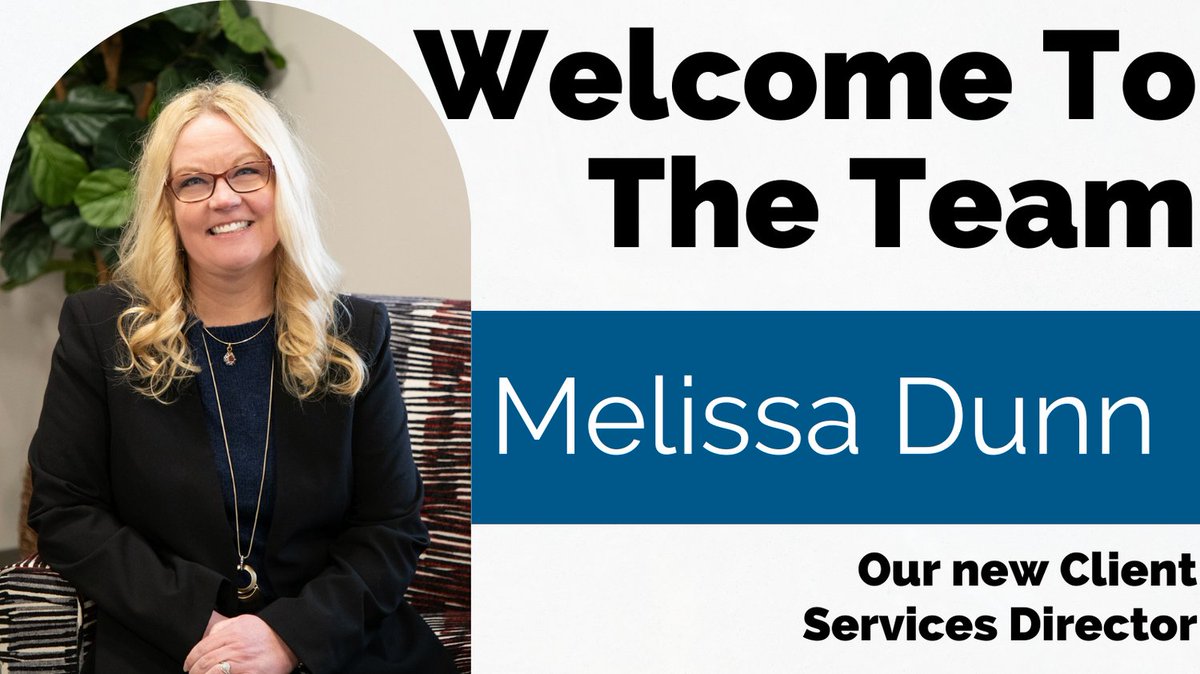 JonHarrisonVIP's tweet photo. Meet Melissa Dunn our new Client Services Director! We are thrilled to have Melissa join our team. She has a passion for servant leadership and understands the coaching and investment required to lead others effectively. 
https://t.co/ppnxZVqGV9 https://t.co/RYeiXcIvQh