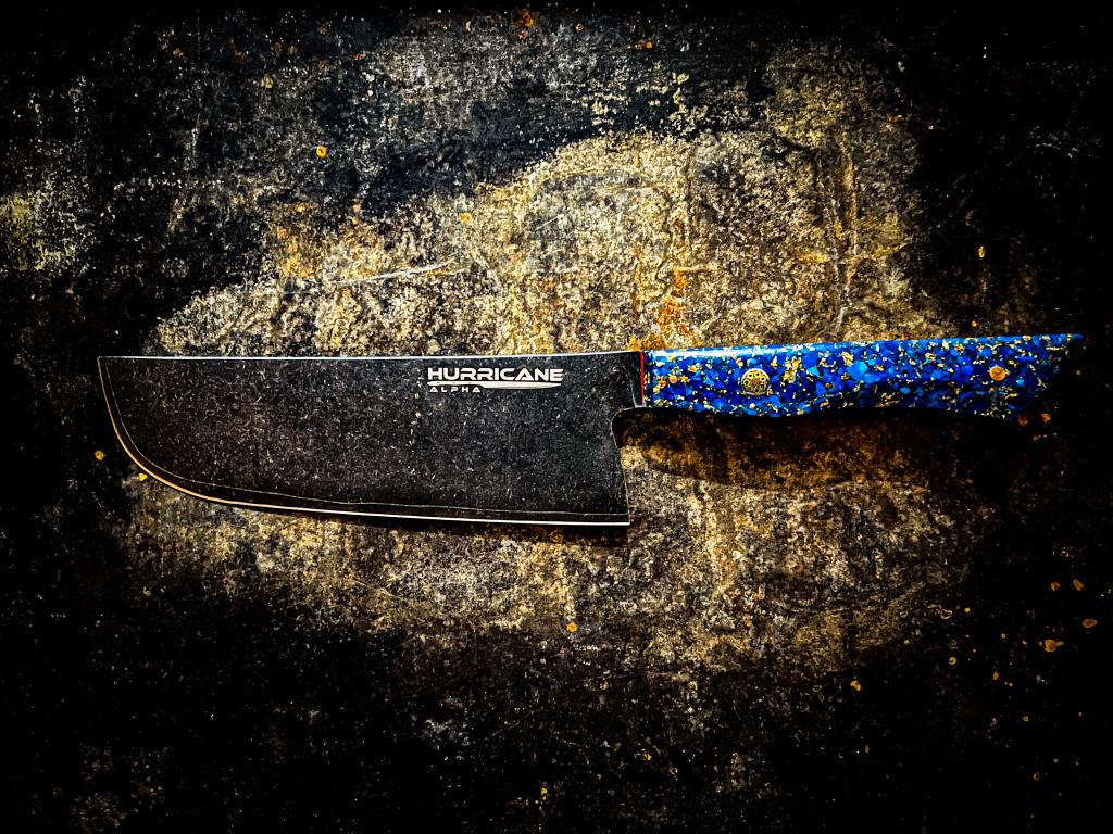 HurricaneAlpha's tweet photo. Black oxide Nakiri https://t.co/JSgpOTZZoL