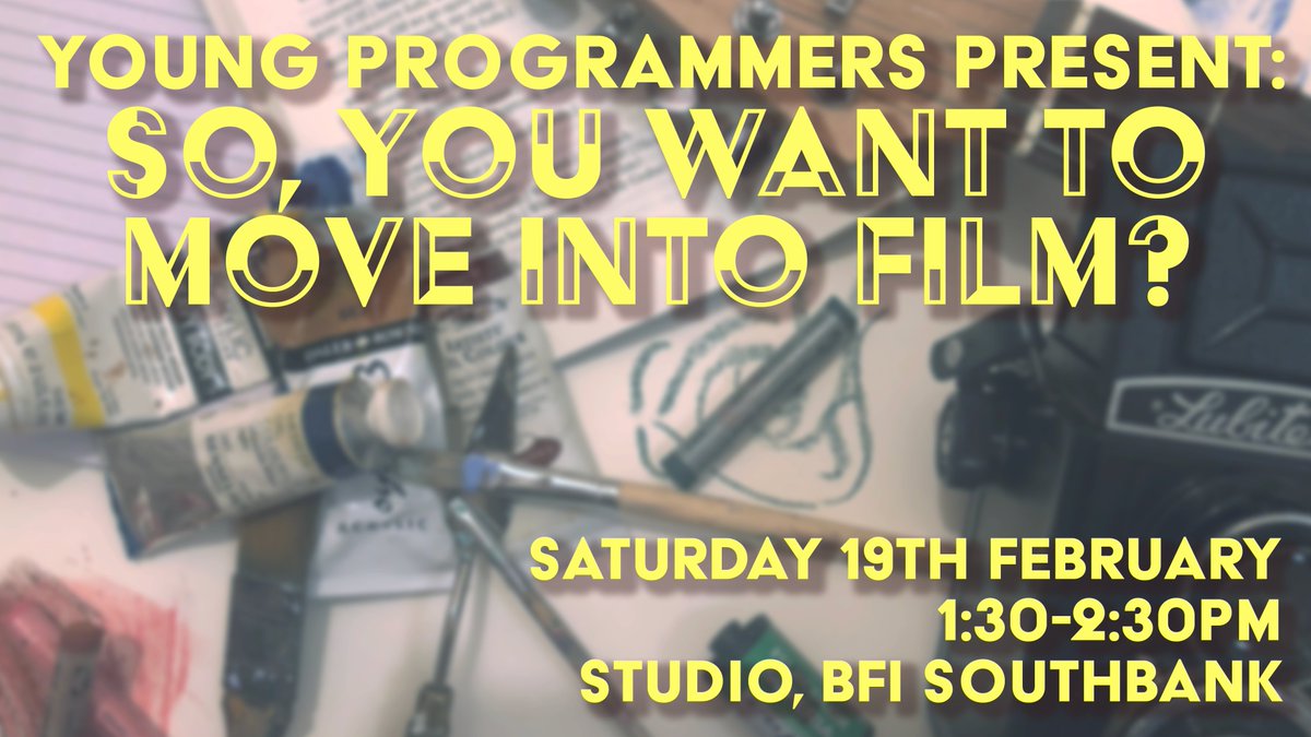 BFIFilmAcademy's tweet photo. 16-25 y/o creative? Want to give film a go?

Hear from our panel of 'film converts', including BAFTA-nominated Ng Choon Ping, Women X 2021 ‘Best Director’ Lauren Vevers, and @BoltonFilmFest ‘Made Up North’ winner Natasha Williams 🎥

Book now 👇
https://t.co/cEnvyDm0cS https://t.co/JZ9aF596uG