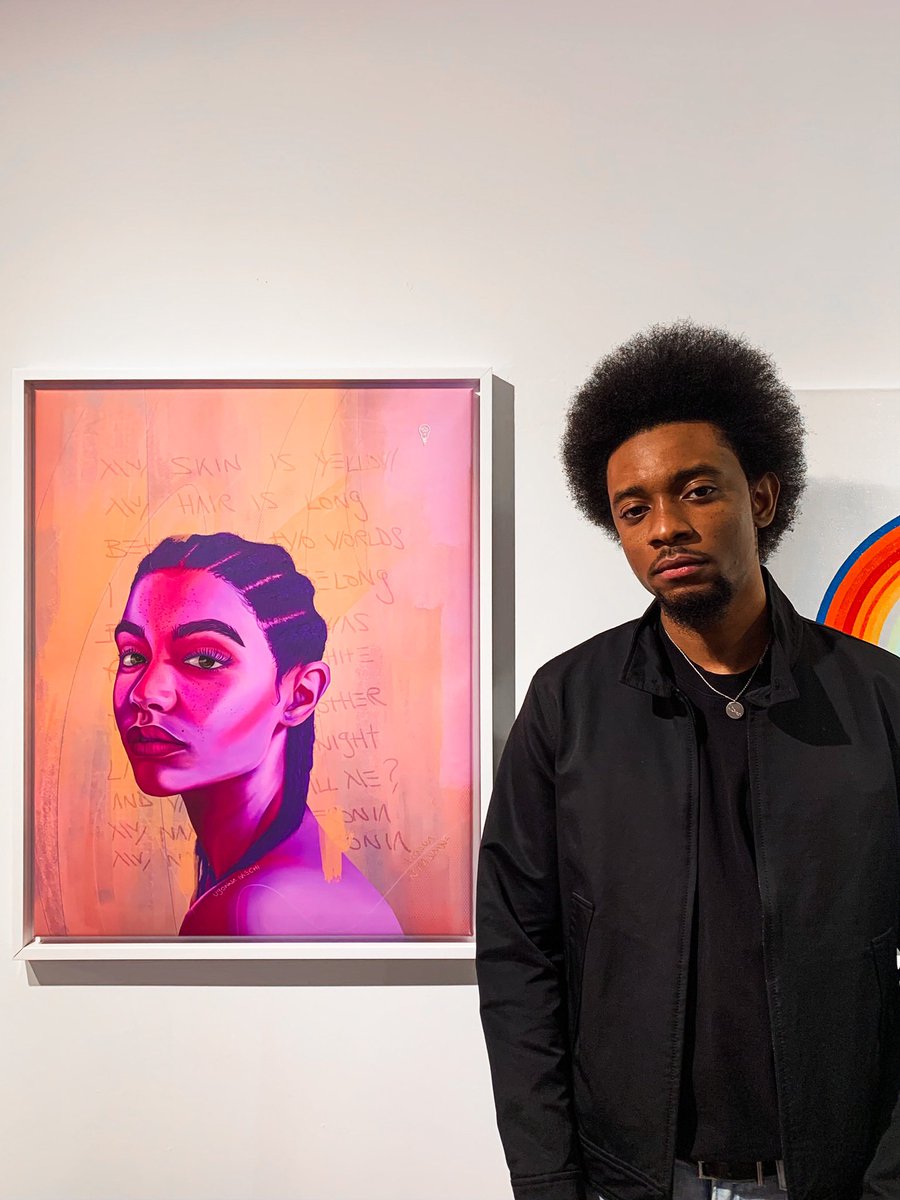 via_gunna's tweet photo. my painting “Saffronia” is showing at stackt all month ✨ https://t.co/kO6gaIWZ75