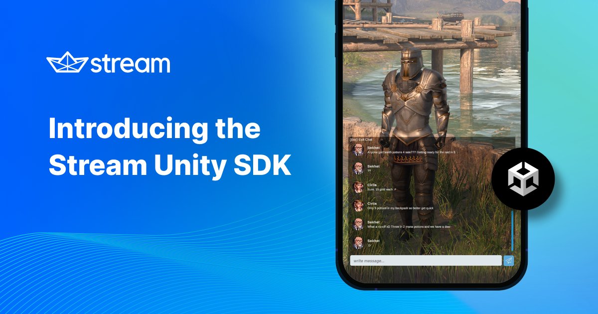 getstream_io's tweet photo. Game devs, our newest SDK lets you easily add chat to any @unitygames project! Here’s what you get:

- Full source code 🛠️
- Step-by-step tutorial 💝
- Extensive docs 📚
- Demo game project with chat 🕹️

Check it out 👉 https://t.co/veIjZrtXrM

#gamedev #unitytips #madewithunity https://t.co/XXtSCihOhB
