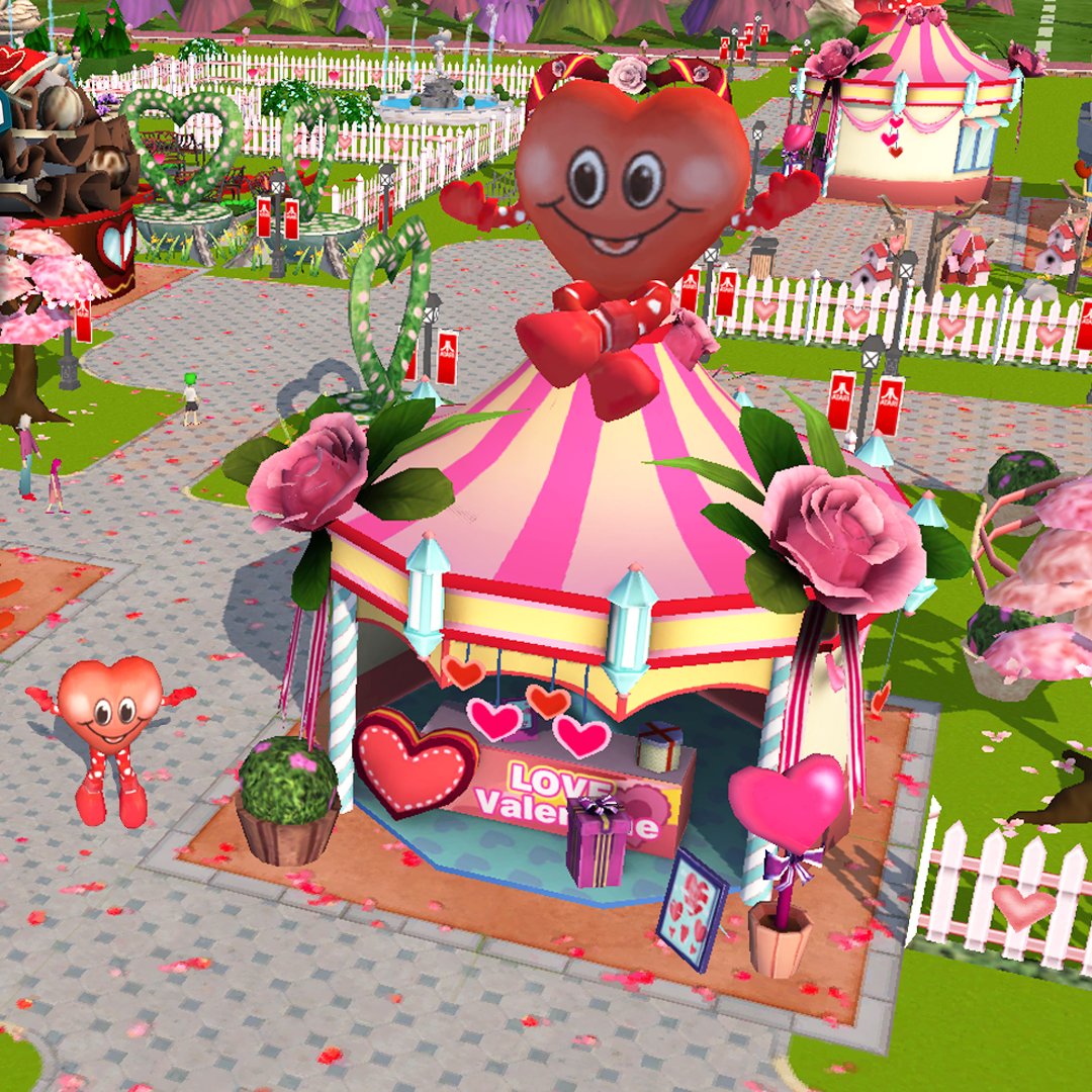 RCT_Touch's tweet photo. Have you got this cute little Heart Entertainer sharing its love with your peeps?
Also don’t forget, finding 10 of his buddies hiding around the outside of your park gives you some extra Valentine’s cards!
#Minigame #Enterainer #Valentine https://t.co/NyDZTGRCO7