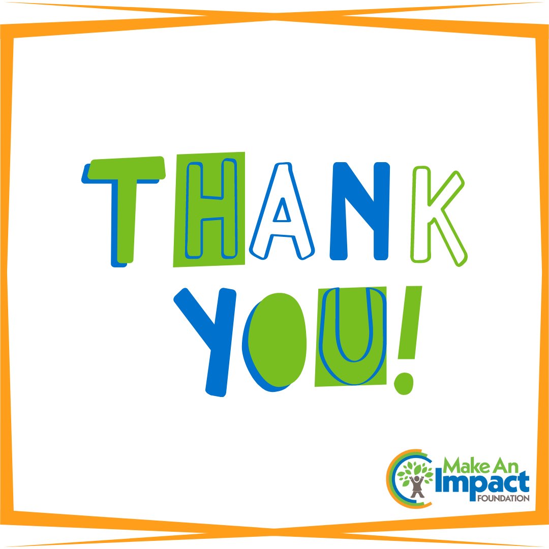 Make An Impact Foundation tweet media