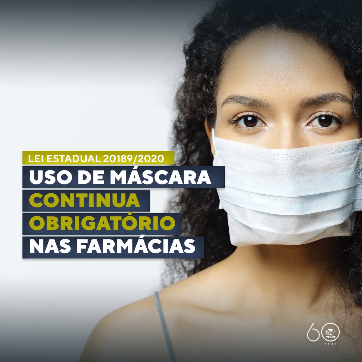 CRF_PARANA's tweet photo. ✔LEMBRETE: A pandemia não acabou!
Use máscara, mantenha a higiene das mãos e respeite o distanciamento social. https://t.co/ADmyX969Eg