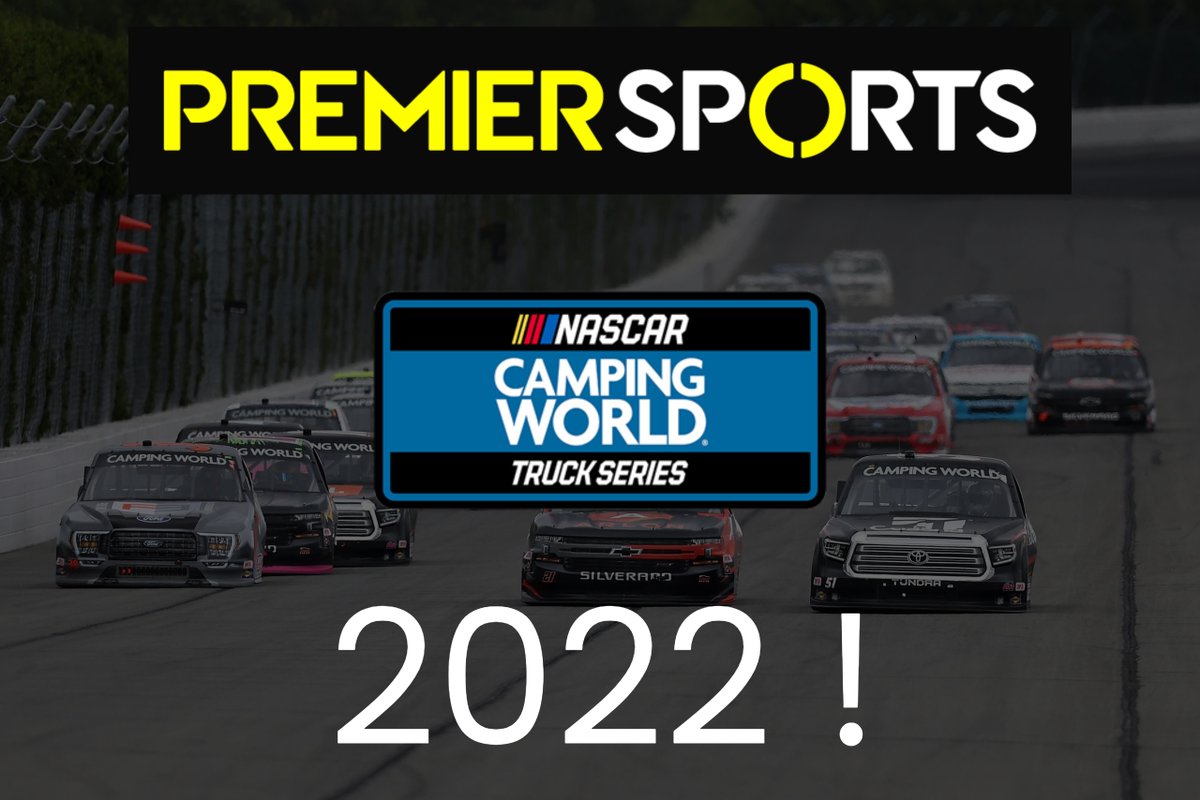 Premier Sports will show the full Truck Series season live this year in the UK and Ireland alongside the full Cup Series season and select Xfinity Series races r/NASCAR