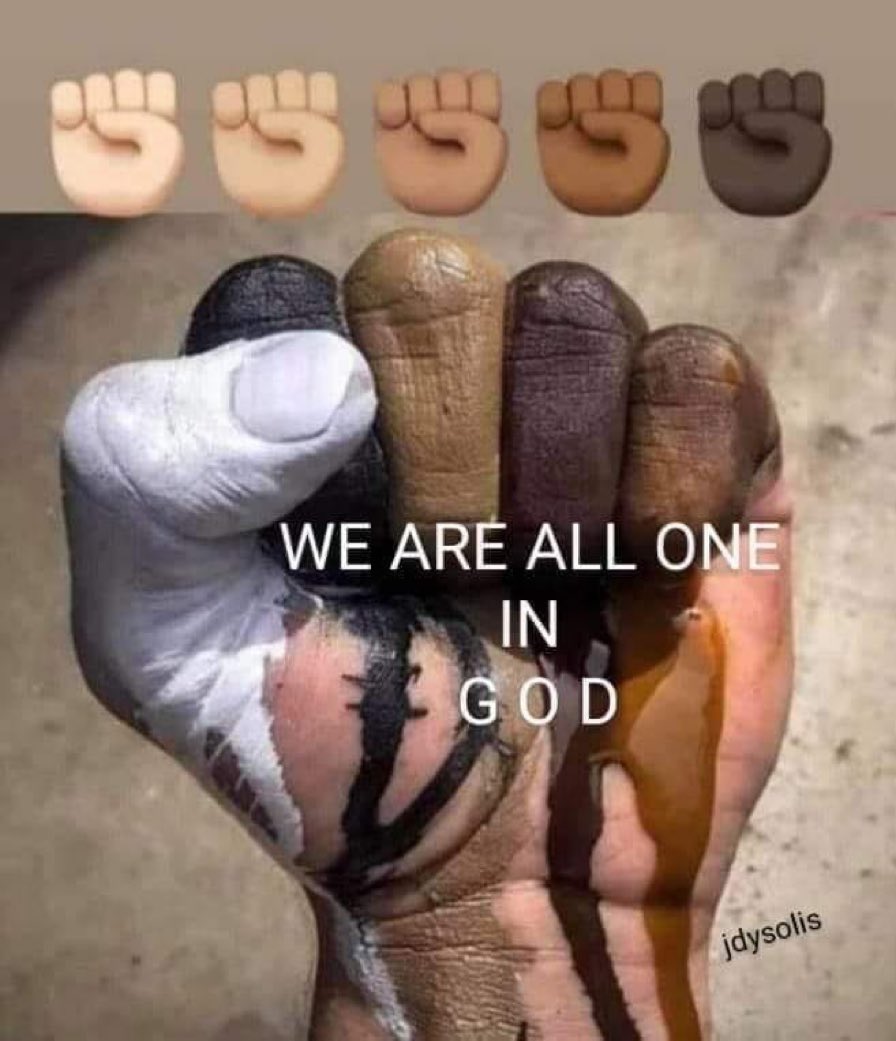 FredsFarm247's tweet photo. There’s only 1 race and that’s 
HUMAN RACE 

Drop the ✊🏼 below 👇🏼 https://t.co/z5VqlCTDao