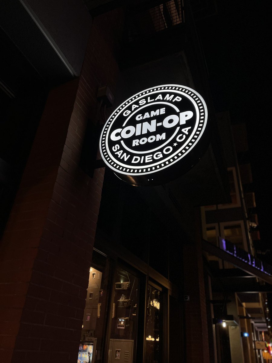 Very big and important day for SN today. Hoping to line up some more support for this little start up we’ve got going and then can’t wait to celebrate with new friends from around the world at Coin Op tonight! Stay classy, San Diego!